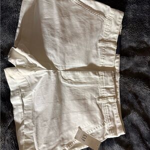 GAP High Waist Cream Women's Shorts